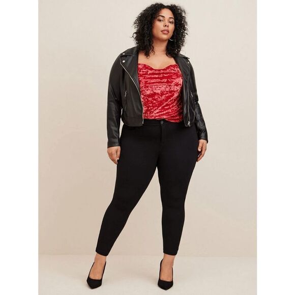 Torrid Red Velvet Cowl Neck Camisole Tank Top, 2X 18/20 NWT - Picture 8 of 10